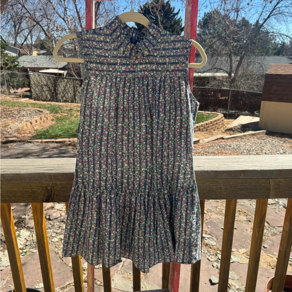 Free People Floral peplum tunic